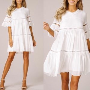Bellanblue Dresses - CATARINA Babydoll Dress - IVORY Bellanblue Dresses - CATARINA Babydoll Dress - IVORY
